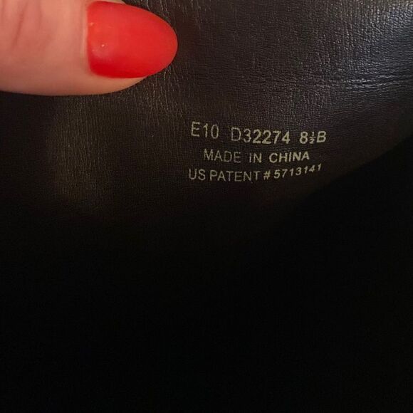 Cole Haan Brown Leather Harness Riding Boots Zip Size 8.5 - Picture 5 of 6